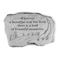 Kay Berry Inc Kay Berry- Inc. 63220 Wherever A Beautiful Soul - Memorial - 16 Inches x 10.5 Inches 63220
